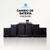 cambio de Batería MacBook Pro Retina 15” A1398 (Año 2013-2014-2015)
