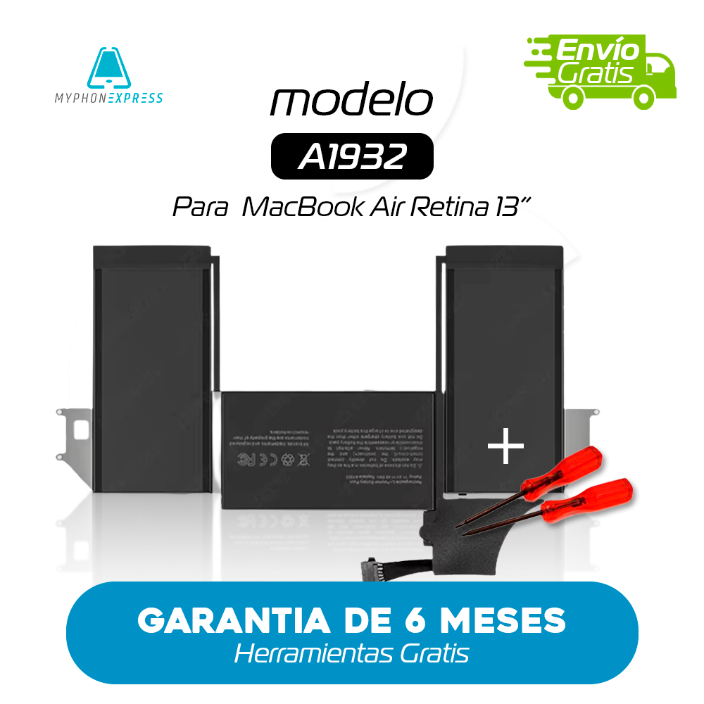 Batería para MacBook Air Retina 13” A 1932 - A 2179 (Año 2018-2019-2020) - Phonex