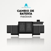 Cambio de Batería para MacBook Pro Retina 13” A1502 (Año 2013-2014-2015)