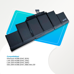Bateria Macbook Pro Retina 15” A1398 (Año 2013-2014-2015) - Phonex