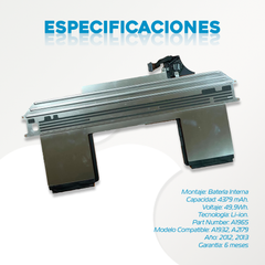 Batería para MacBook Air Retina 13” Touch Bar A1932 A2179 (Año 2018-2019-2020) - Phonex