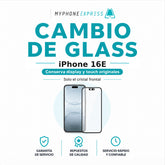 Cambio de Glass iPhone 16E - Providencia - Phonex
