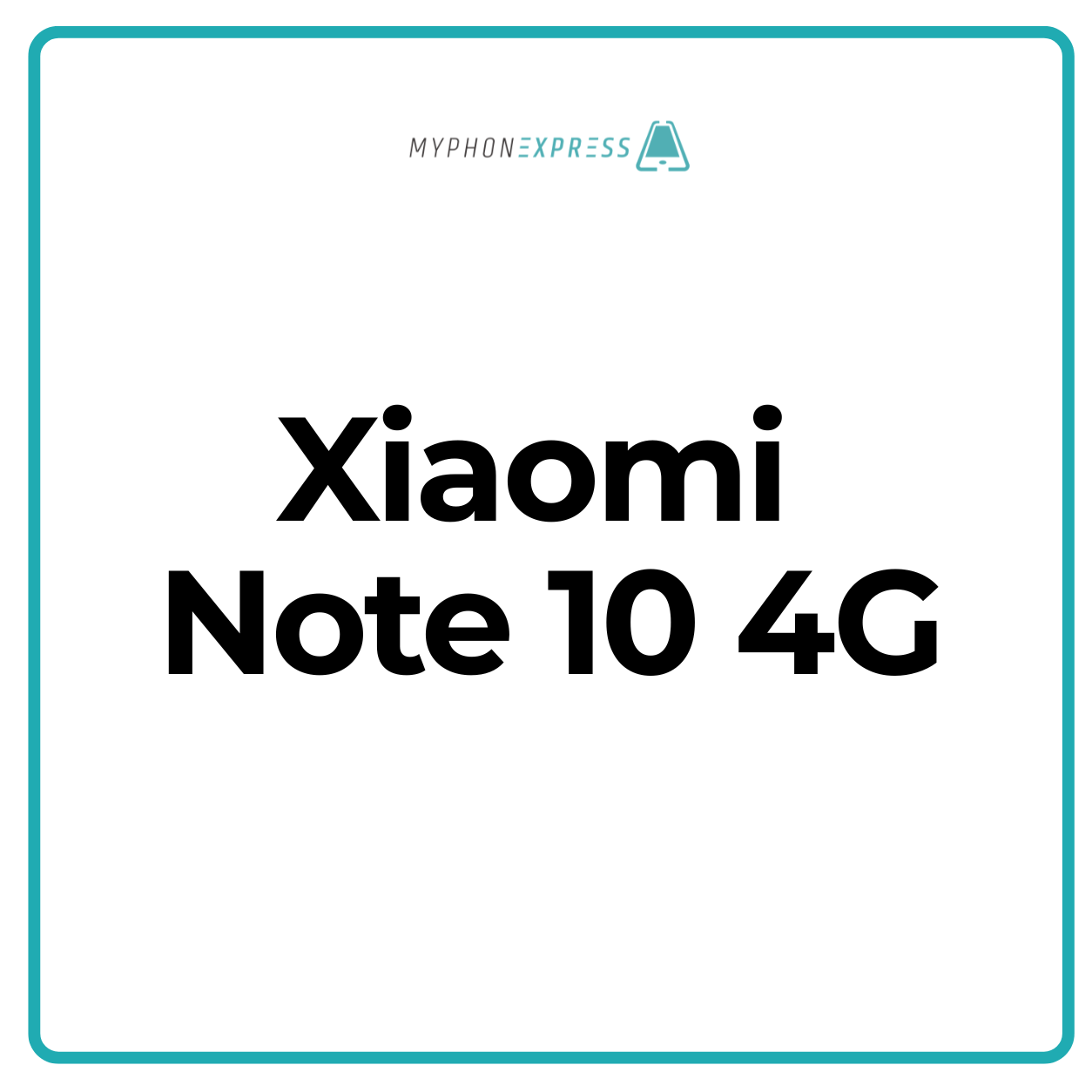 Cambio de pantalla Xiaomi NOTE 10 4G en Providencia - Phonex