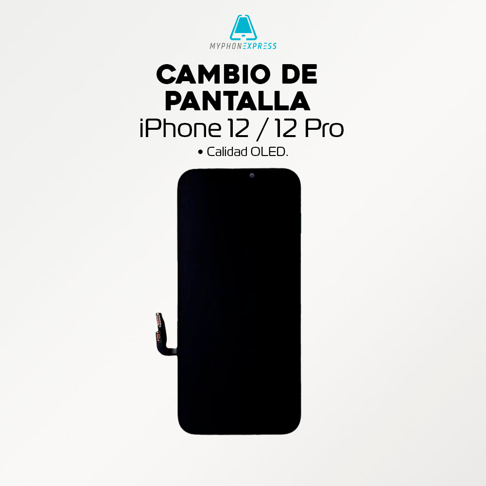 Cambio de Pantalla Oled iPhone 12/12 PRO - Phonex