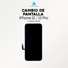 Cambio de Pantalla Oled iPhone 12/12 PRO - Phonex