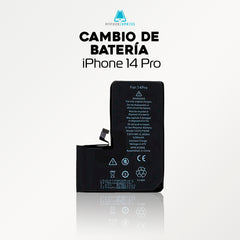Cambio de Batería para iPhone 14 Pro