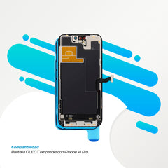 Pantalla Oled compatible con iPhone 14 Pro - Phonex