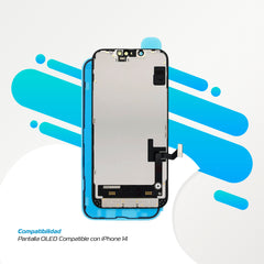 Pantalla Oled compatible con iPhone 14 - Phonex
