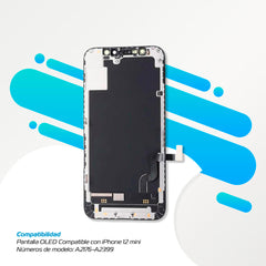 Pantalla Oled Compatible iPhone 12 mini - Phonex