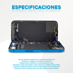 Pantalla Oled compatible iPhone 13 - Phonex