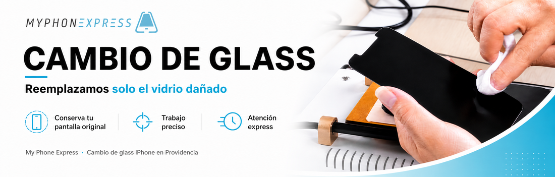 Cambio de Glass iPhone - Providencia