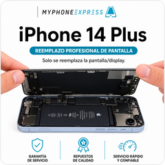 Cambio de pantalla iPhone 14 Plus en Providencia - Phonex