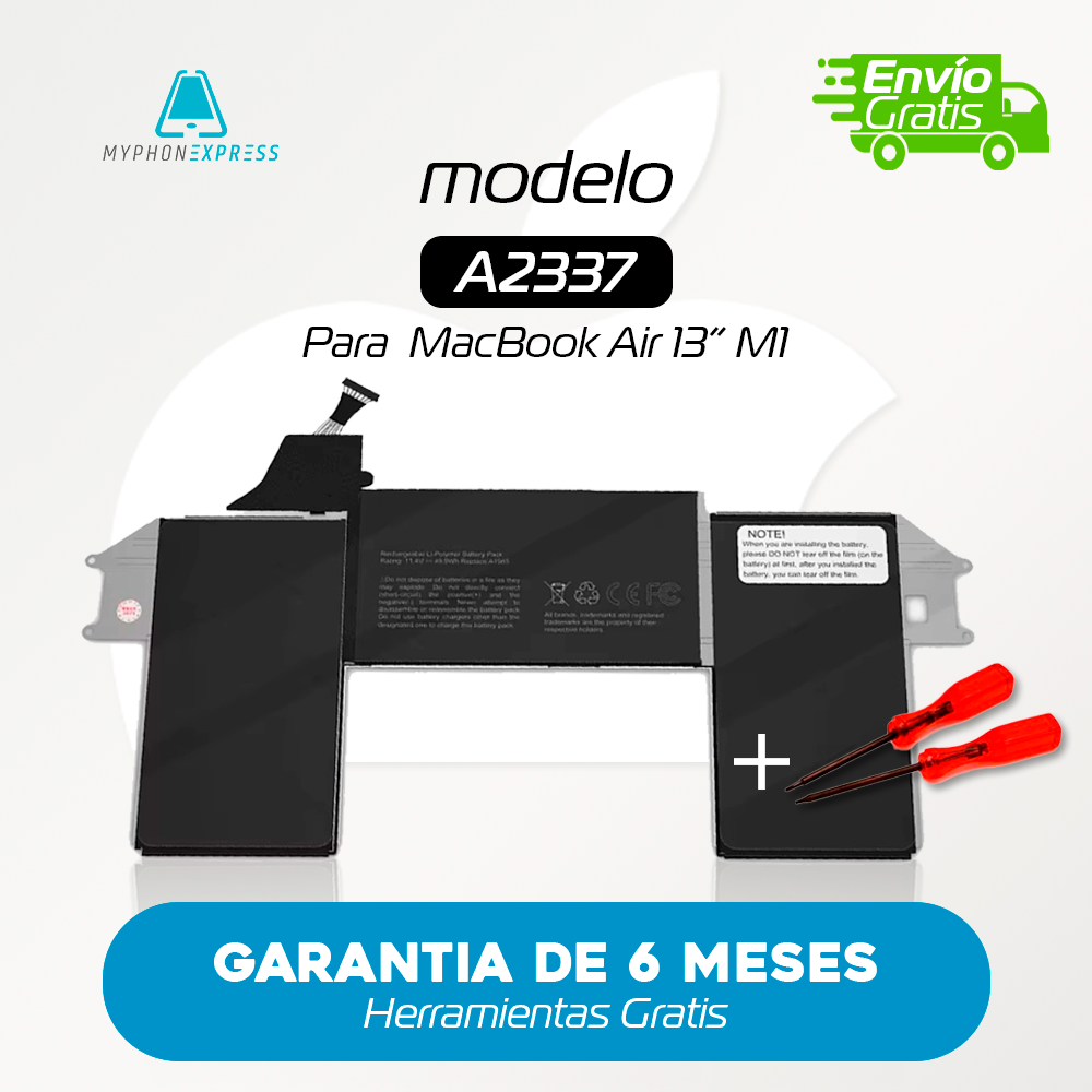 Batería para MacBook Air 13” M1 A 2337 (Año 2020)