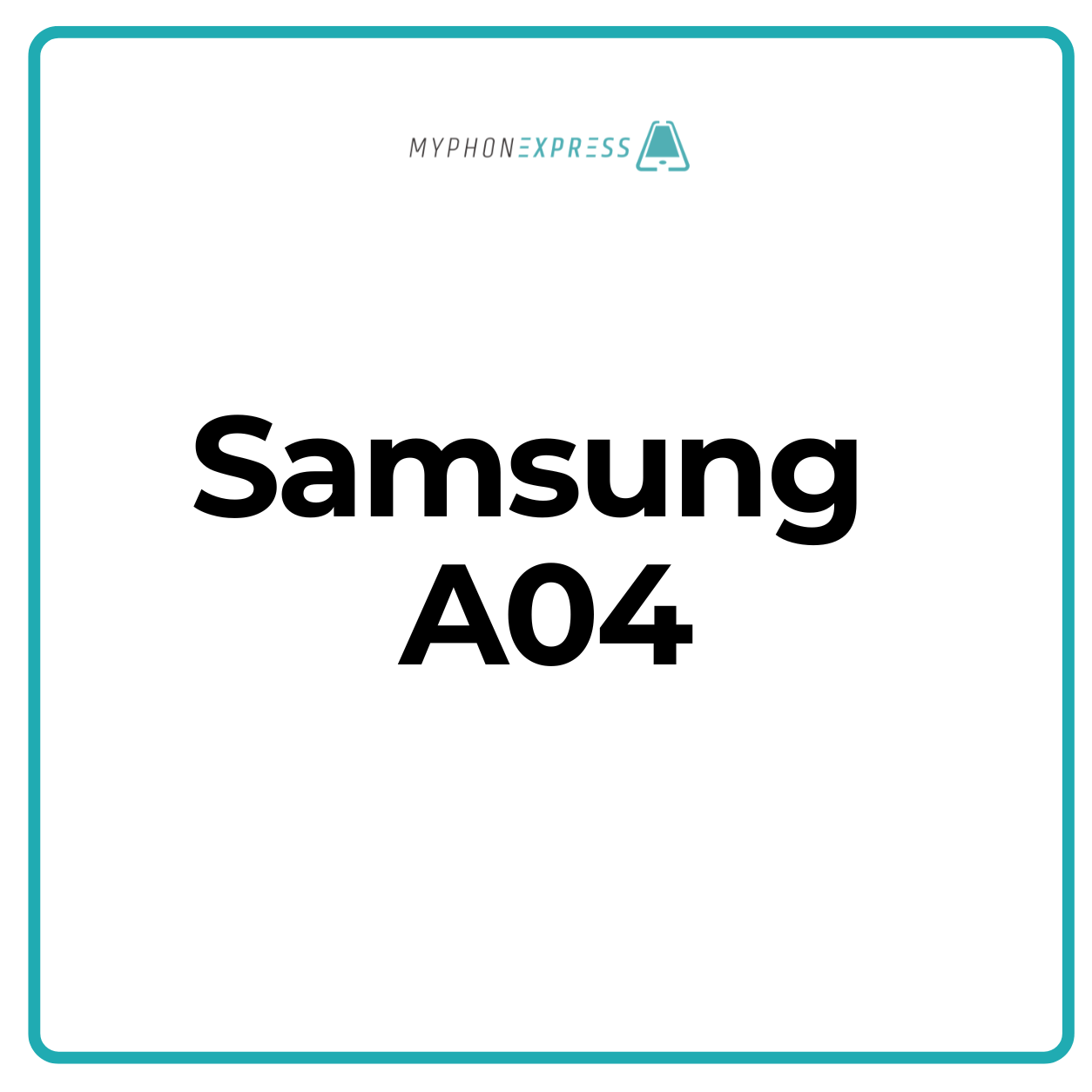 Cambio de pantalla Samsung Galaxy A04 en Providencia - Phonex