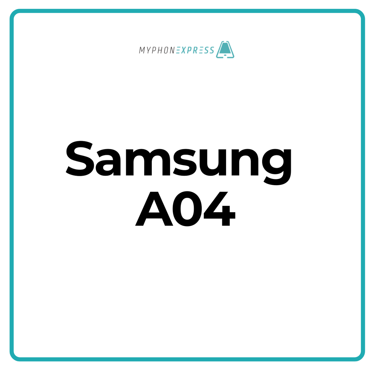 Cambio de pantalla Samsung Galaxy A04 en Providencia - Phonex