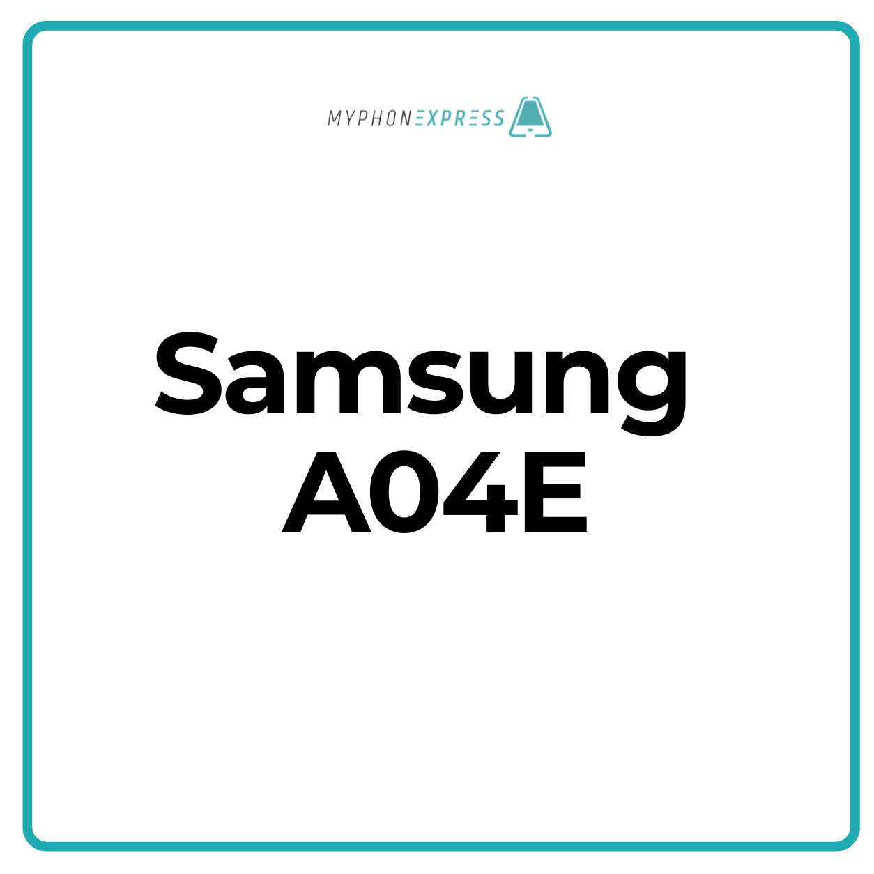 Cambio de pantalla Samsung Galaxy A04E en Providencia - Phonex