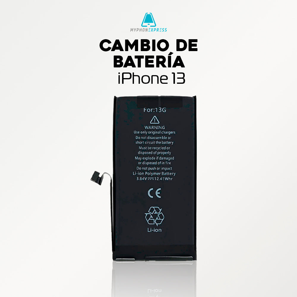 Cambio de batería para iPhone 13 en Providencia